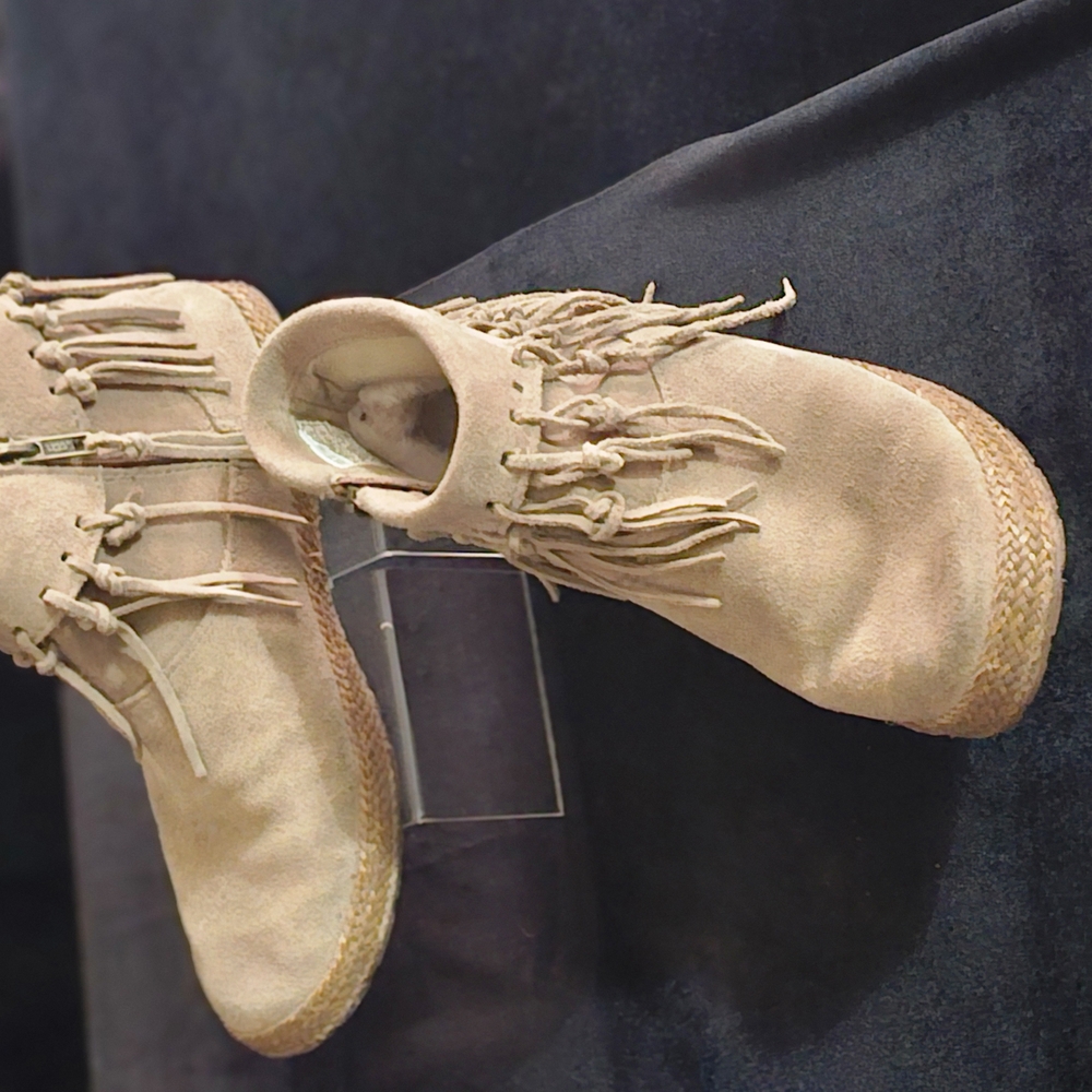 Women's Tan Suede Moccasin Boots